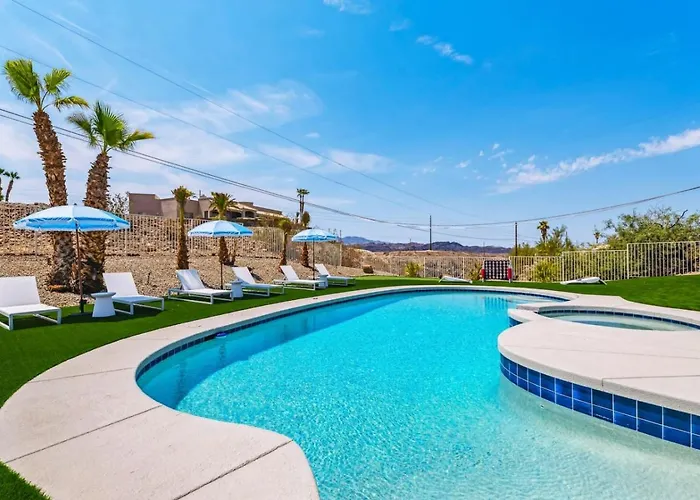 Ferienhaus Luxury Tropical Playhouse Golf Pickleball Lake Havasu City