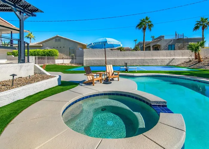Ferienhaus Luxury Tropical Playhouse Golf Pickleball Lake Havasu City