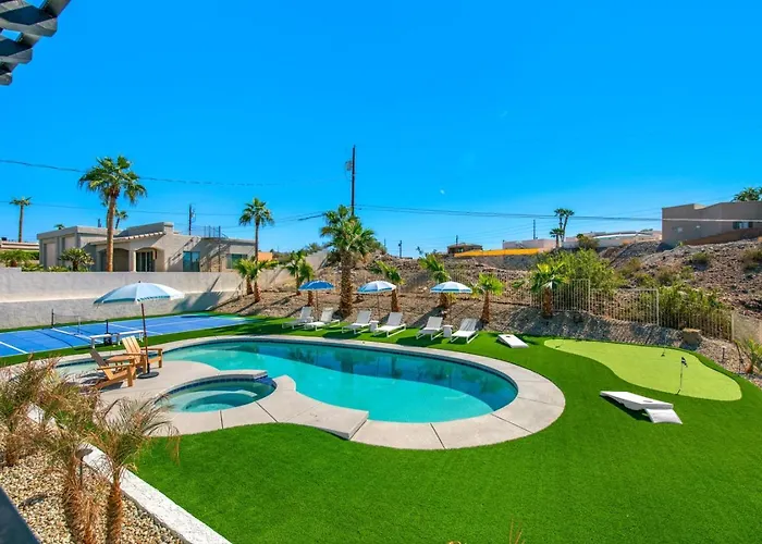 Luxury Tropical Playhouse Golf Pickleball Lake Havasu City