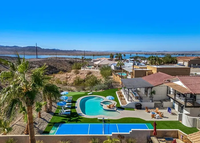 Ferienhaus Luxury Tropical Playhouse Golf Pickleball Lake Havasu City